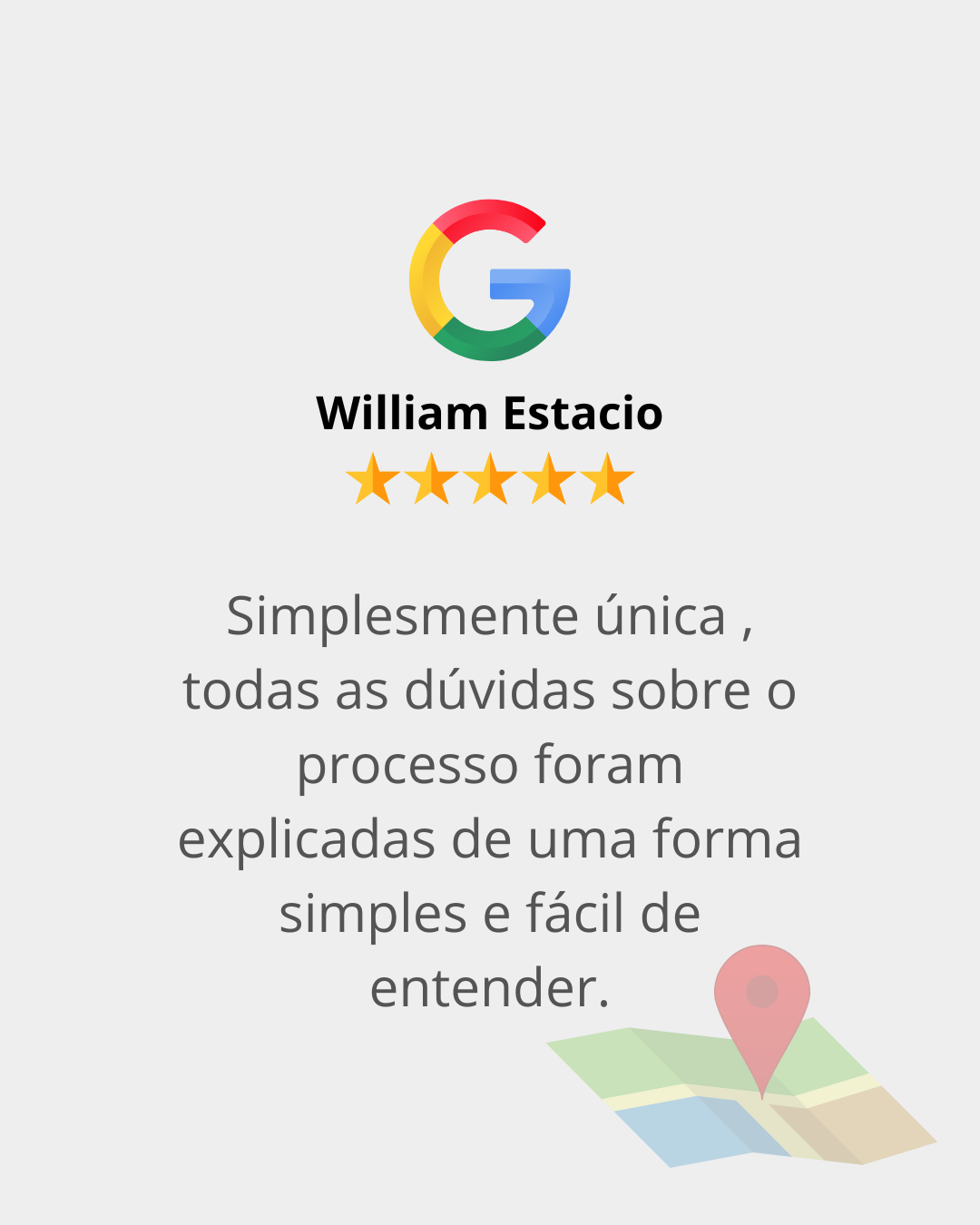 Simplesmente única , todas as dúvidas sobre o processo foram explicadas de uma forma simples e fácil de entender.
